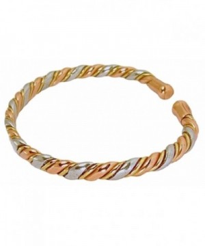 Womens Copper Magnetic Bracelet Inches