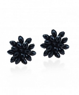 Dazzling Chrysanthemum Fashion Crystals Earrings