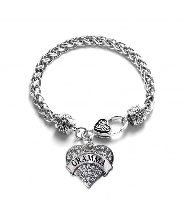 Classic Silver Crystal Bracelet Jewelry