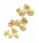 3 Pair Gold Earrings Cartilage Studs