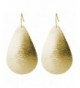 Brushed Teardrop Earring SPUNKYsoul Collection