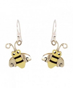 Honey Bumble Dangle Earrings Metals