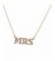 Lux Accessories Taken Pendant Necklace