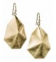 Scratched Earrings Heptagon SPUNKYsoul Collection