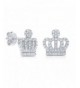 Sterling Silver Cubic Zirconia Earring