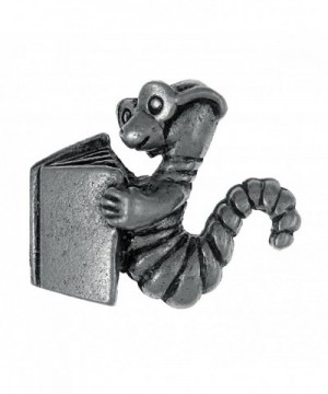 Bookworm Lapel Pin 1 Count