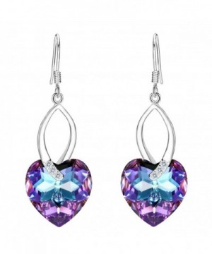EleQueen Sterling Earrings Swarovski Crystals