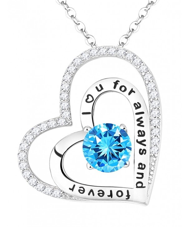 Aquamarine Anniversary girlfriend Birthstone Swarovski