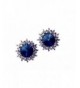 MMJULY Fashion Rhinestone Earrings Jewelry