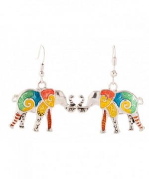 Artisan Owl Elephant Multicolor Decorative