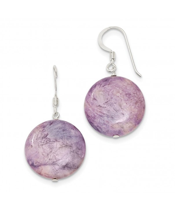 Sterling Silver Shepherd Lepidolite Earrings