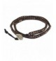 NOVICA Quartz Leather Bracelet Silver