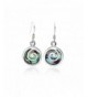 Sterling Abalone Shell Inlay Earring Women Nickel