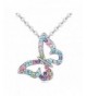 Butterfly Multi color Swarovski Elements Austraina