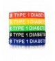 Silicone DIABETES Medical Bangle Bracelet