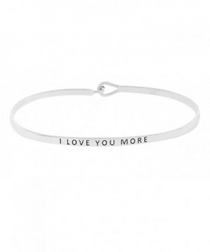 Sentimental Message Bangle Inspirational Bracelet