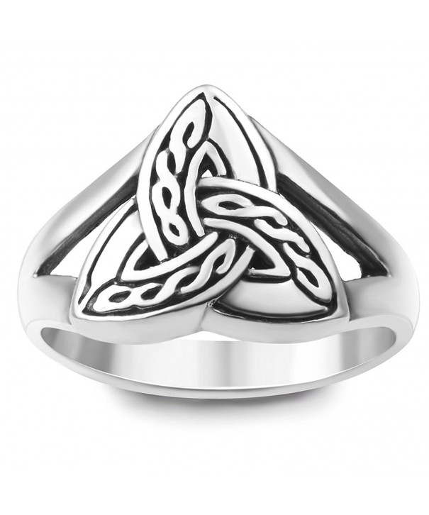 Sterling Silver Triquetra Trinity Jewelry