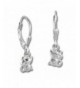 Sterling Silver earring Teenie Weenie SDO585J