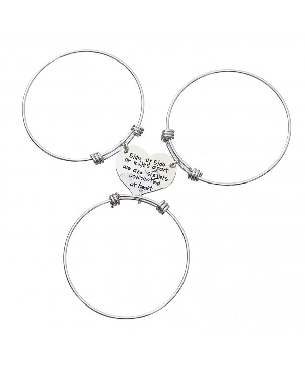 3pcs Sister Expandable Bangle Bracelets