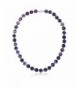 Inch Purple Agate Necklace Bracelet