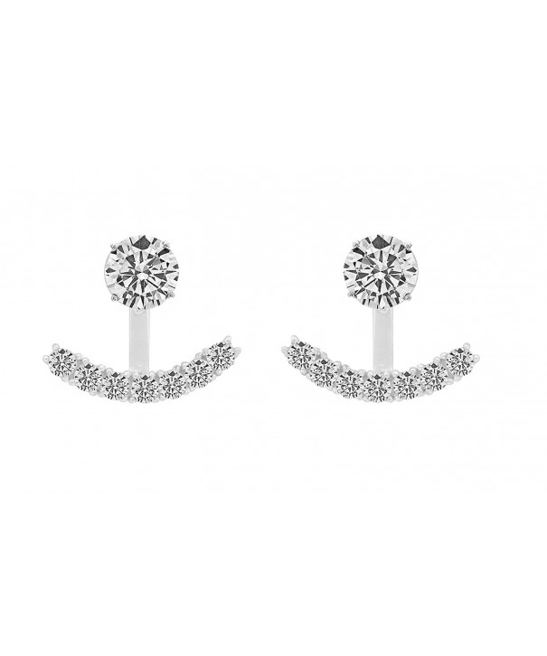 Sterling Silver Zirconia Quality Earrings