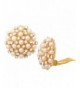 JanKuo Jewelry Vintage Simulated Earrings