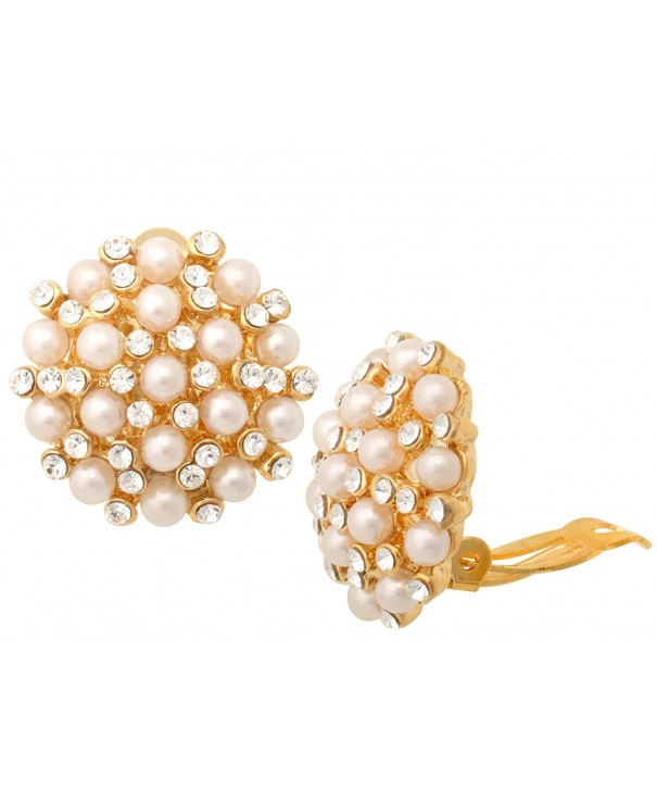 JanKuo Jewelry Vintage Simulated Earrings