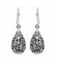 NOVICA Sterling Silver Teardrop Earrings