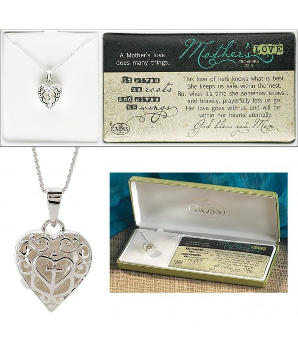 Mothers Love Heart Locket Necklace