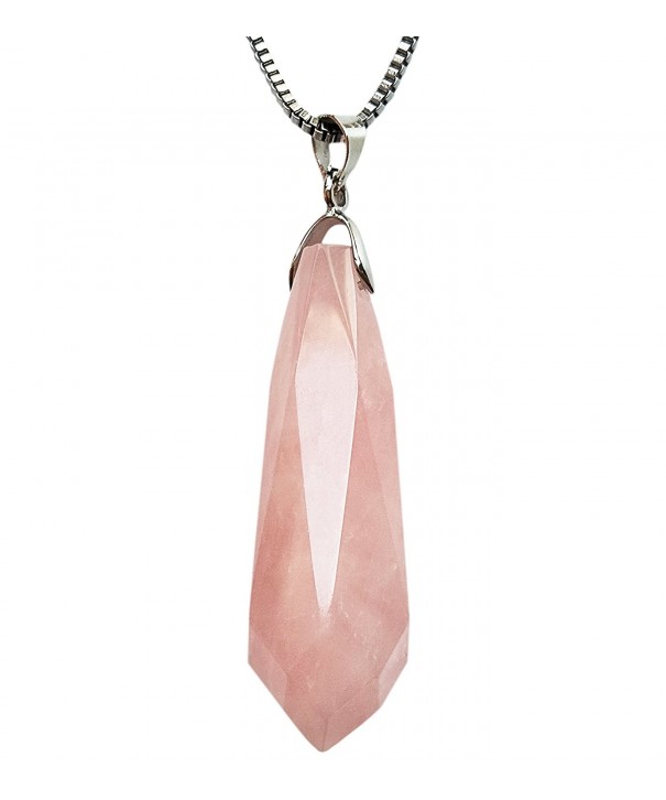 Pointed Crystal Pendant Necklace Type III