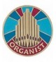 Organ Music Lapel Pin B 82