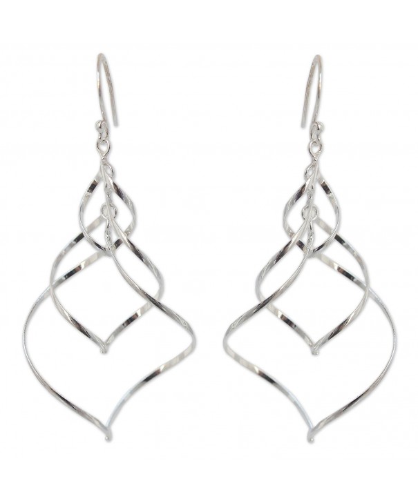 NOVICA Sterling Silver Dangle Earrings