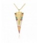 Karseer Arrowhead Geometric Triangle Multicolor