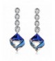 PLATO Earrings Swarovski Crystals Fashion