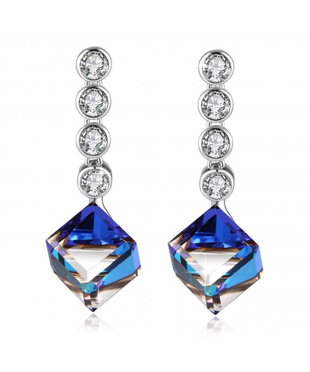 PLATO Earrings Swarovski Crystals Fashion