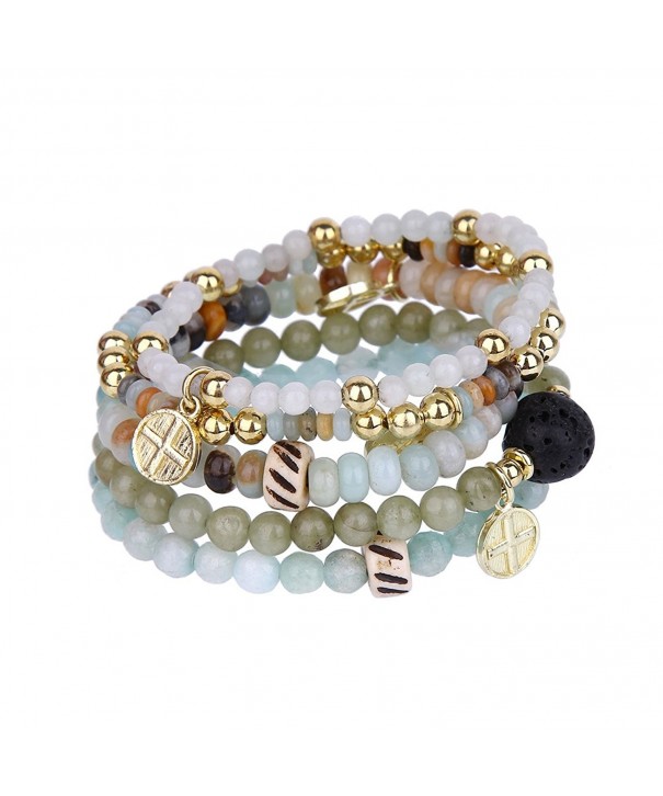 Tom Alice Gemstone Multilayer Light mint