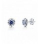 BERRICLE Sterling Earrings Swarovski Zirconia