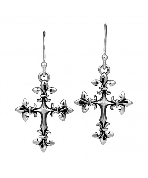 Renaissance Fleur Sterling Silver Earrings