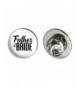 Father Bride Wedding Metal Pinback