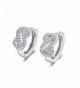 Sterling Simulated Diamond Earrings ESCH8070