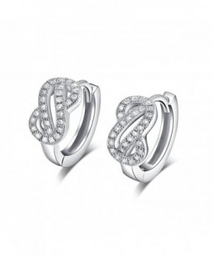 Sterling Simulated Diamond Earrings ESCH8070