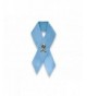 Satin Light Blue Ribbon Retail