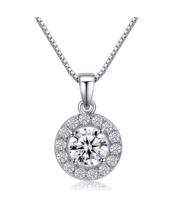 LicLiz Zirconia Pendant Necklace Extended