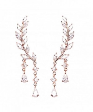 EVERU Jewelry Crystal Plated Earrings