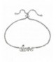 Sterling Silver Polished Adjustable Bracelet