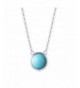 Carleen Sterling Created Turquoise Necklace