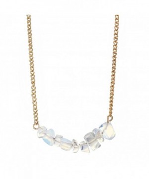 Dainty Opalite Necklace Minimalist Jewellry