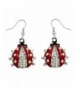DianaL Boutique Earrings Enameled Crystals