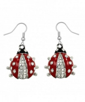 DianaL Boutique Earrings Enameled Crystals