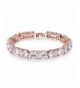 GULICX Gleaming Zirconia Crystal Bracelet